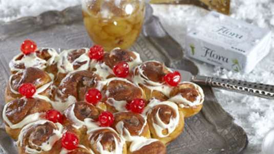 Βασιλόπιτα Έλατο με Κάστανο (από το αρχείο συνταγών του Flora)