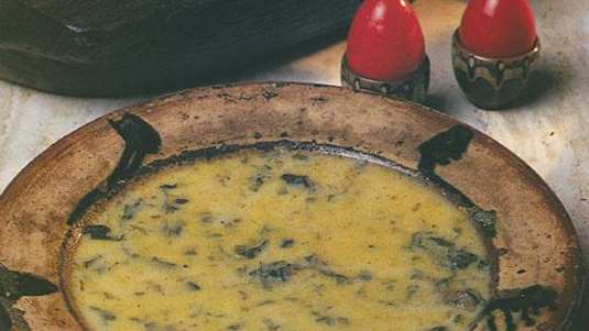 Μαγειρίτσα σούπα με κεφαλάκι