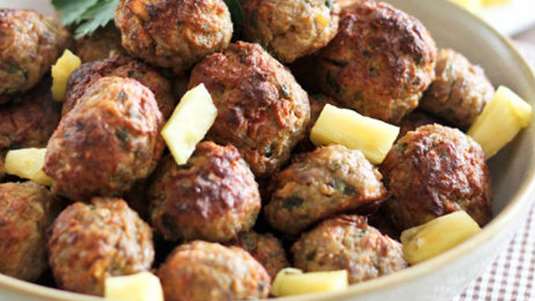 Κεφτέδες με ανανά