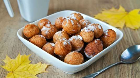 Λουκουμάδες με πατάτα 