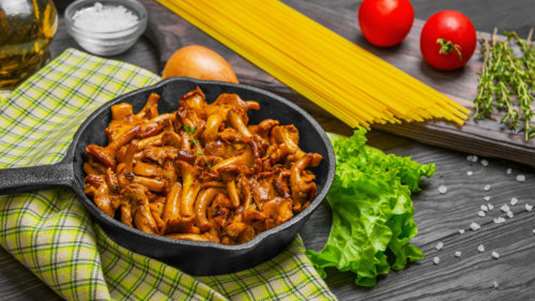 Τηγανιά με κανθαρέλλες