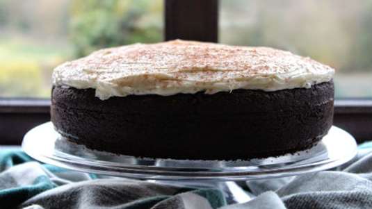 Κέικ σοκολάτας με ουΐσκι