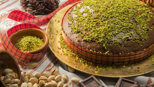 Τούρτα σοκολάτα-φιστίκι 