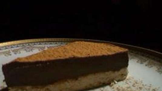 «Τσιζ κέικ» με μους χαλβά 