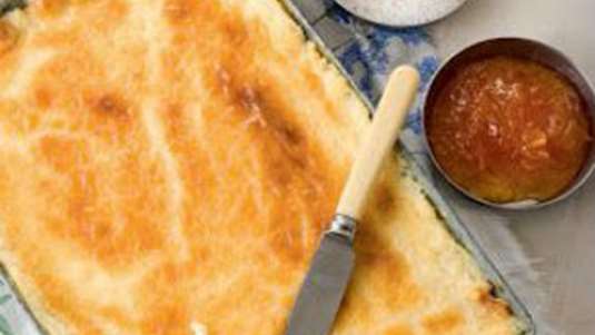 Μυζηθρόπιτα γλυκιά χωρίς φύλλο