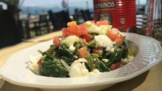 Βλιτοκορφές σαγανάκι (του σεφ Στέλιου Μπαρμπέα)