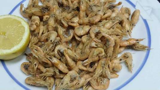 Γαριδούλες λευκαδίτικες της λιμνοθάλασσας