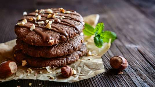 Απλά μπισκότα σοκολάτας 