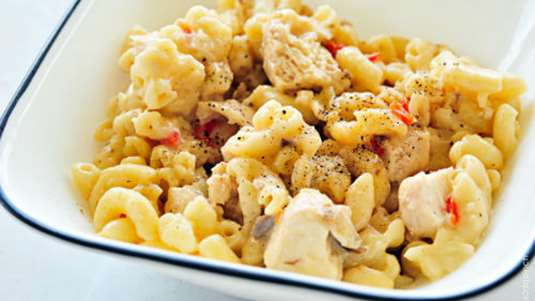 Mac ‘n Cheese με κοτόπουλο 