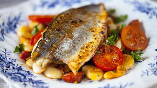 Φασόλια με ρίκι 