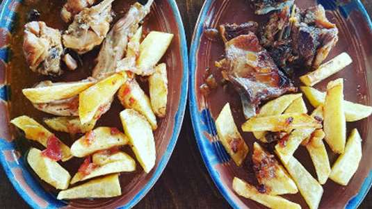 Κουνέλι Κρασάτο (της Ελένης Βαρδάκη)