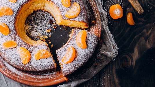 Κέικ με μανταρίνι