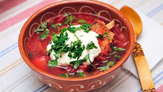 Μπορτς (Borscht) σούπα