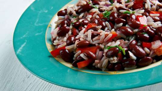 Rice and Peas (ρύζι και φασόλια)