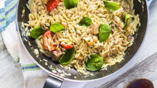 Κριθαρότο σουπιάς λεμονάτο (του σεφ Βασίλη Τσατσάκη)