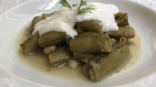 Χλωροκούκια με γιαούρτι 