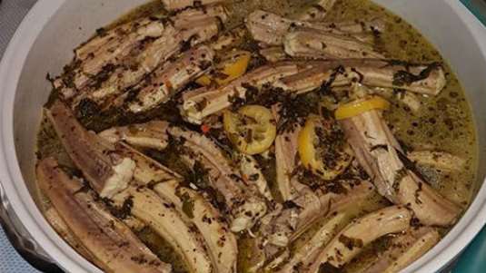 “Σκυλάκια” αχνιστά (του μεζεδοπωλείου 