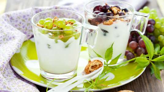 Κρέμα από φρέσκο χυμό σταφυλιού