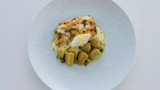 Σφυρίδα με υφές αγκινάρας (του Χρήστου Ξεραξούδη)