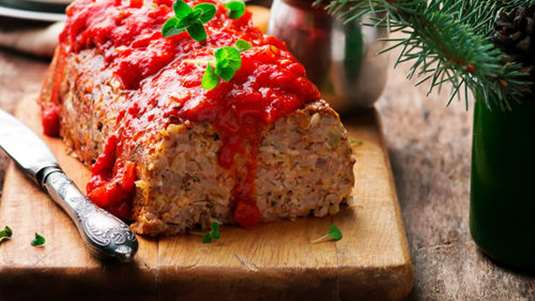 Ρολό από ρεβίθια και σάλτσα από πιπεριά Φλωρίνης