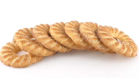 Κουλουράκια λεμονιού πασπαλισμένα με ζάχαρη