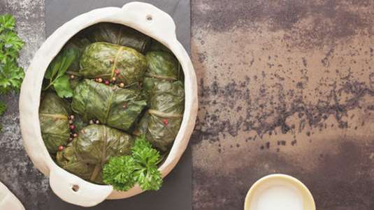 Ντολμάδες με σέσκουλα