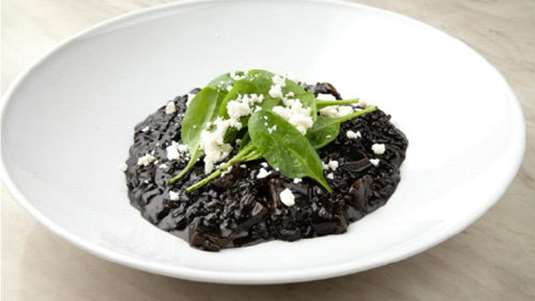 Ριζότο σουπιάς 