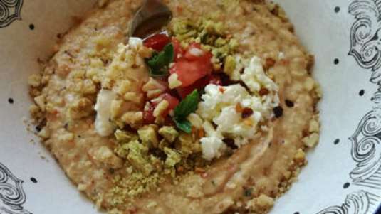 Μελιτζανοσαλάτα με ταχίνι και γιαούρτι