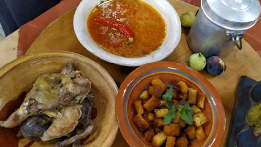 Τραχανάς με Πέρδικα