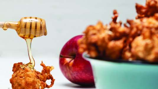 Μηλοτηγανίτες του Χρήστου Βέργαδου