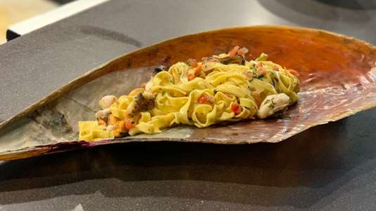Tagliatelle Alla Cernia E Cozze (του Δημήτρη Τσούκαρη)