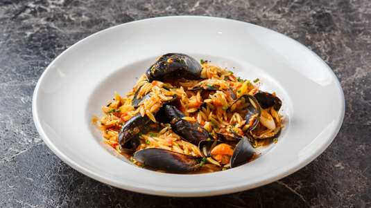 Κριθαρότο μυδιών (του Βάιου Παπαλάμπρου)