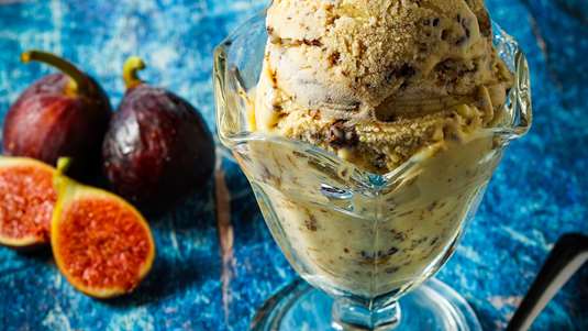 Παγωτό με Σύκα και Baileys