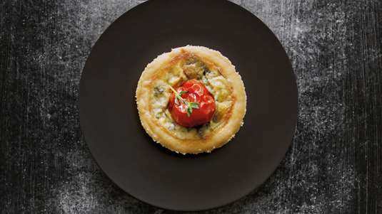 Τάρτα με Ξηρούς Καρπούς και Λαχανικά