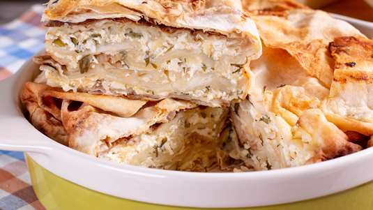 Τυρόπιτα με Κίτρινη Κολοκύθα