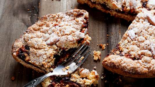 Τάρτα με Αμύγδαλα και Σοκολάτα