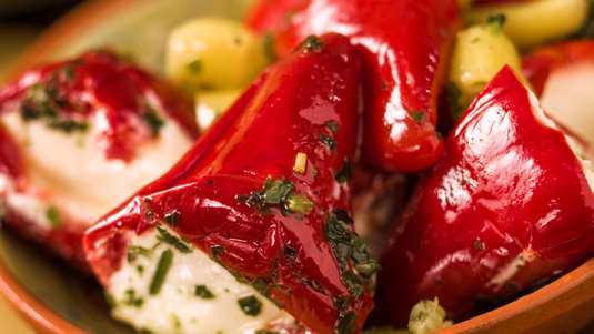 Εύκολες Πιπεριές Φλωρίνης Γεμιστές