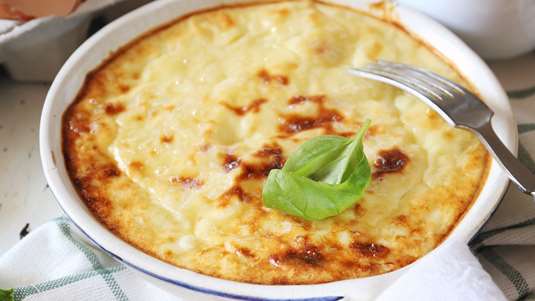 Αυγά με Πουρέ