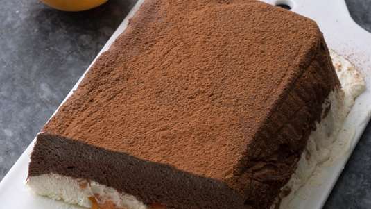 Μους με Βερίκοκα και Δύο Σοκολάτες