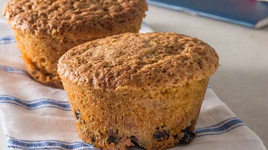 Μuffin με Γεύση Carrot Cake