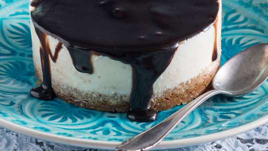 Cheesecake με Μπανάνα και Σοκολάτα