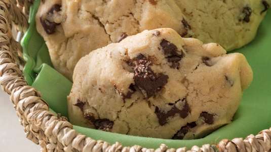 Cookies με Κομμάτια Σοκολάτας