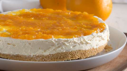 Cheesecake Πορτοκάλι