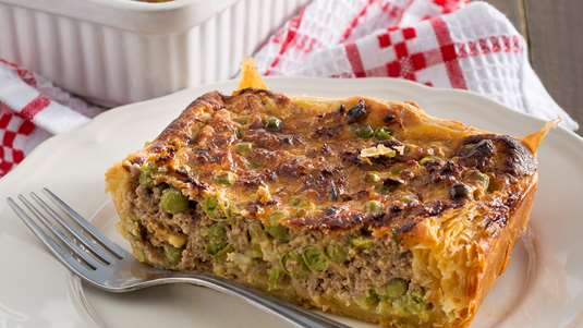 Τάρτα με Kιμά και Αρακά