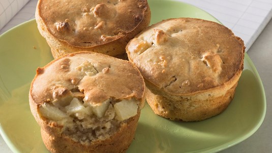 Μuffin με Μήλο και Δημητριακά