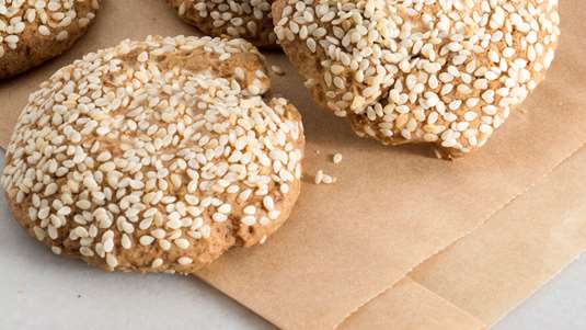 Μπισκότα με Ταχίνι και Πορτοκάλι