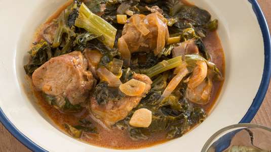 Χοιρινό με Χόρτα