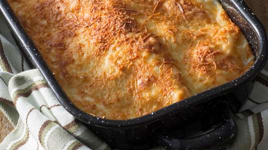 Σουφλέ με Μπέικον και Αρωματικά