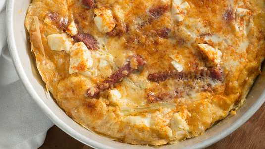 Ογκρατέν με Γεύση Πίτσας