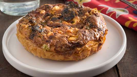 Τάρτα με Σπανάκι